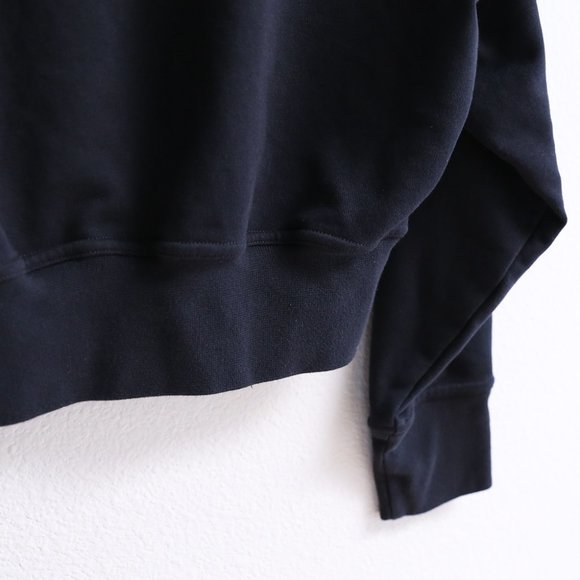 NIKE Women Cutout Crop Black Long Sleeve Sweatshirt S - Picture 12 of 17